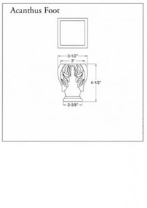Acanthus Foot
