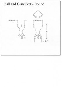 Ball & Claw Foot