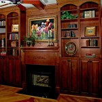 Custom Built-In Bookcases