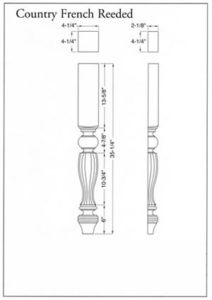 Country French Reeded