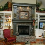 Custom Built Fireplace Mantle