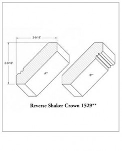 Reversible Shaker Crown 1529