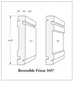 Reversible Frieze 345
