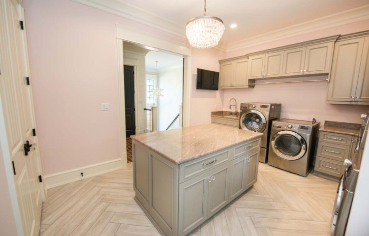 Custom Laundry Room Cabinets - Noles Cabinets, Fuquay-Varina NC