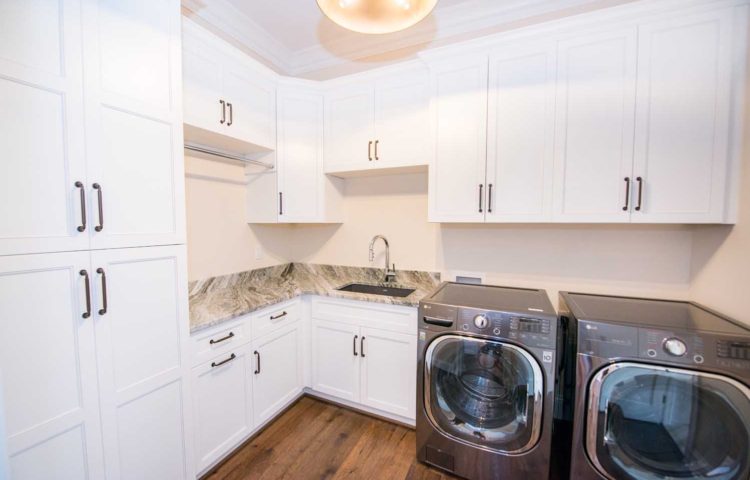 Custom Laundry Room Cabinets - Noles Cabinets, Fuquay-Varina NC