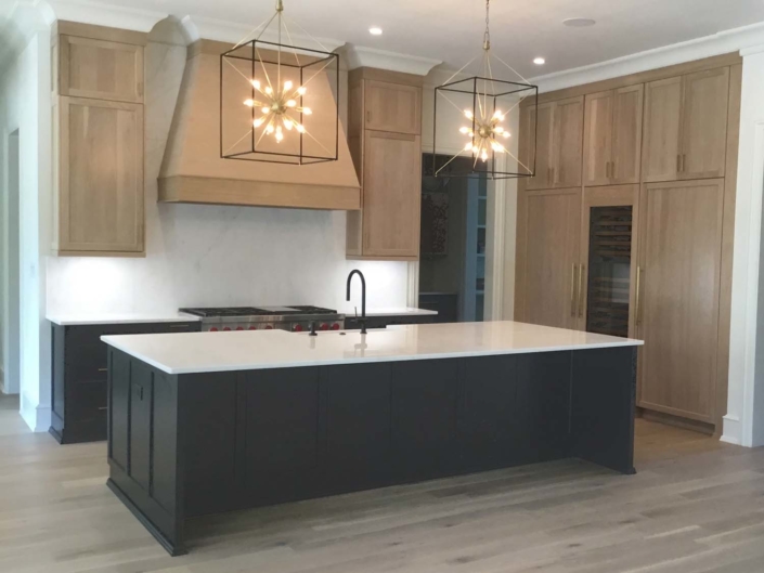 Custom Kitchen Cabinets And Kitchen Island by Noles Cabinets