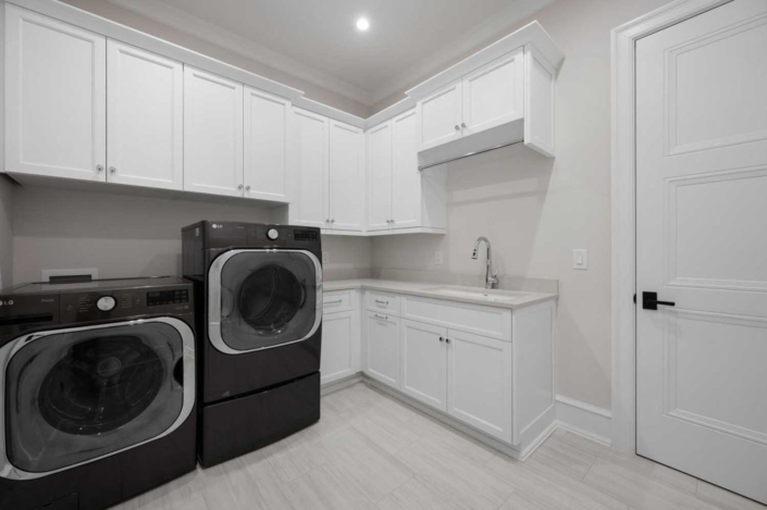 Custom Laundry Room Cabinets Cabinetry Storage - Noles Cabinets