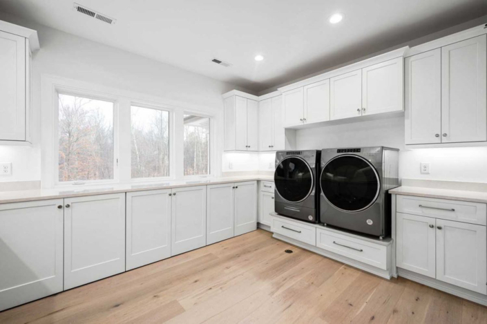 Custom Laundry Room Cabinets Cabinetry Storage - Noles Cabinets