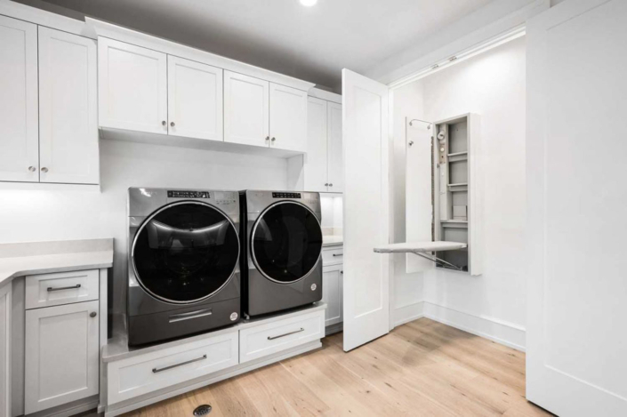 Custom Laundry Room Cabinets Cabinetry Storage - Noles Cabinets